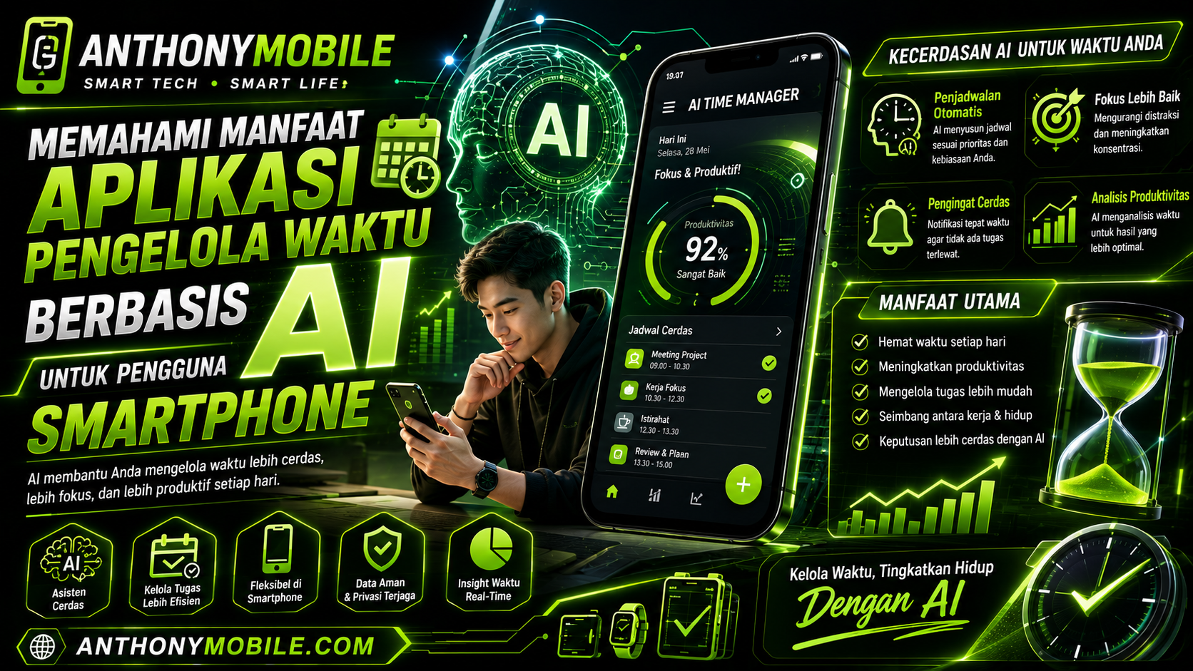Memahami Manfaat Aplikasi Pengelola Waktu Berbasis AI untuk Pengguna Smartphone