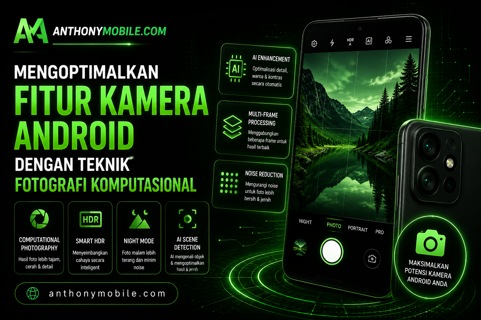 Mengoptimalkan Fitur Kamera Android dengan Teknik Fotografi Komputasional
