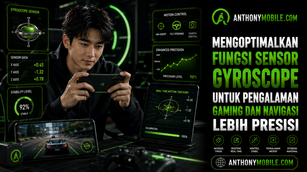 Mengoptimalkan Fungsi Sensor Gyroscope untuk Pengalaman Gaming dan Navigasi Lebih Presisi