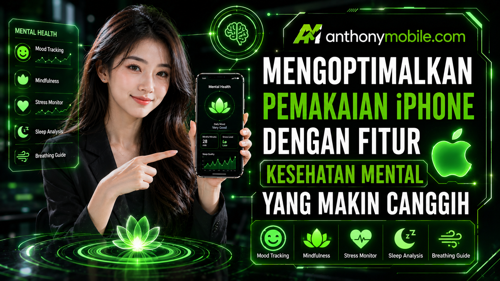 Mengoptimalkan Pemakaian iPhone dengan Fitur Kesehatan Mental yang Makin Canggih