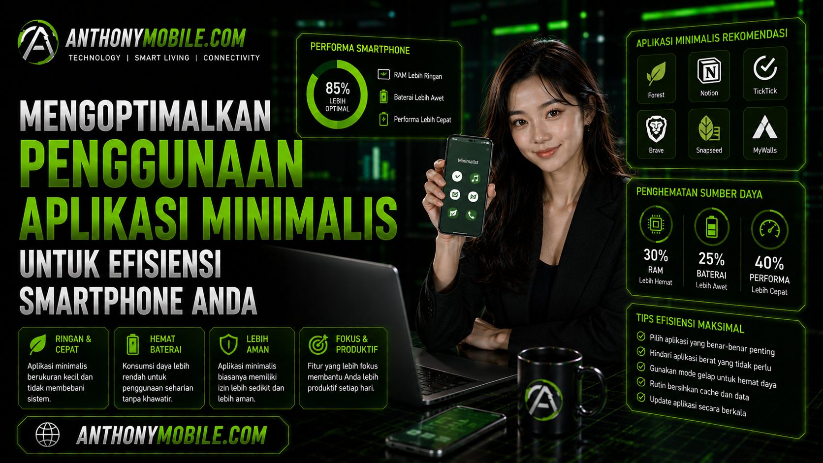 Mengoptimalkan Penggunaan Aplikasi Minimalis untuk Efisiensi Smartphone Anda