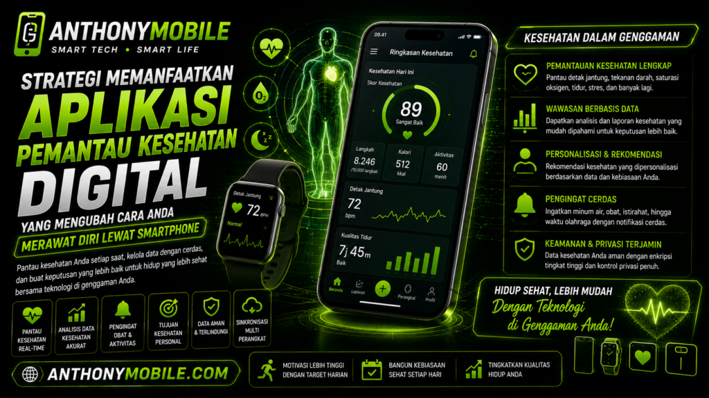 Strategi Memanfaatkan Aplikasi Pemantau Kesehatan Digital yang Mengubah Cara Anda Merawat Diri Lewat Smartphone