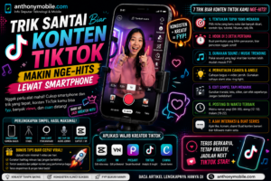Trik Santai Biar Konten TikTok Makin Nge-Hits Lewat Smartphone